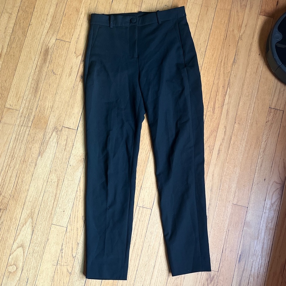 Women’s black high waisted dress pants